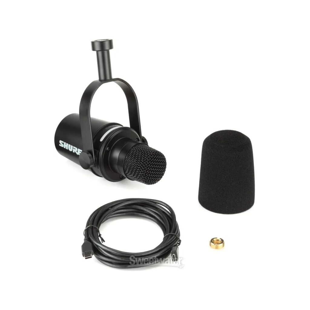 Shure MV7+ USB/XLR Podcast Microphone